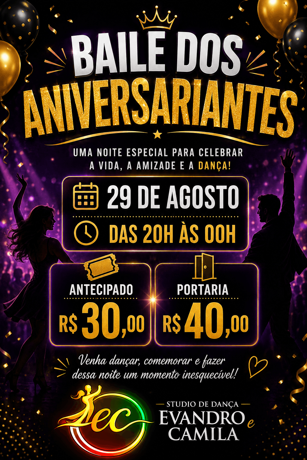 BAILE DOS ANIVERSARIANTES