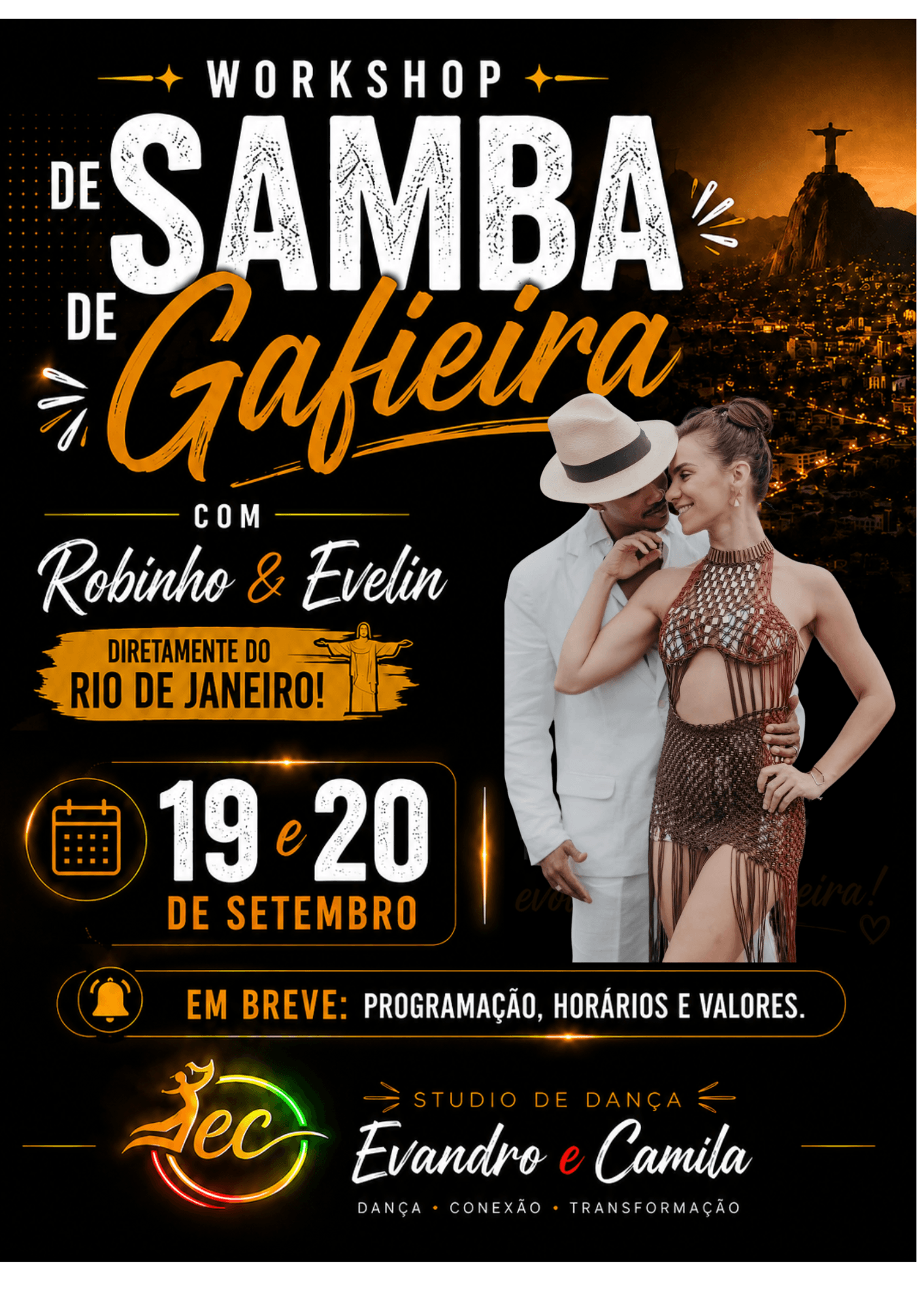 Workshop de Gafieira com Robinho e Evelim
