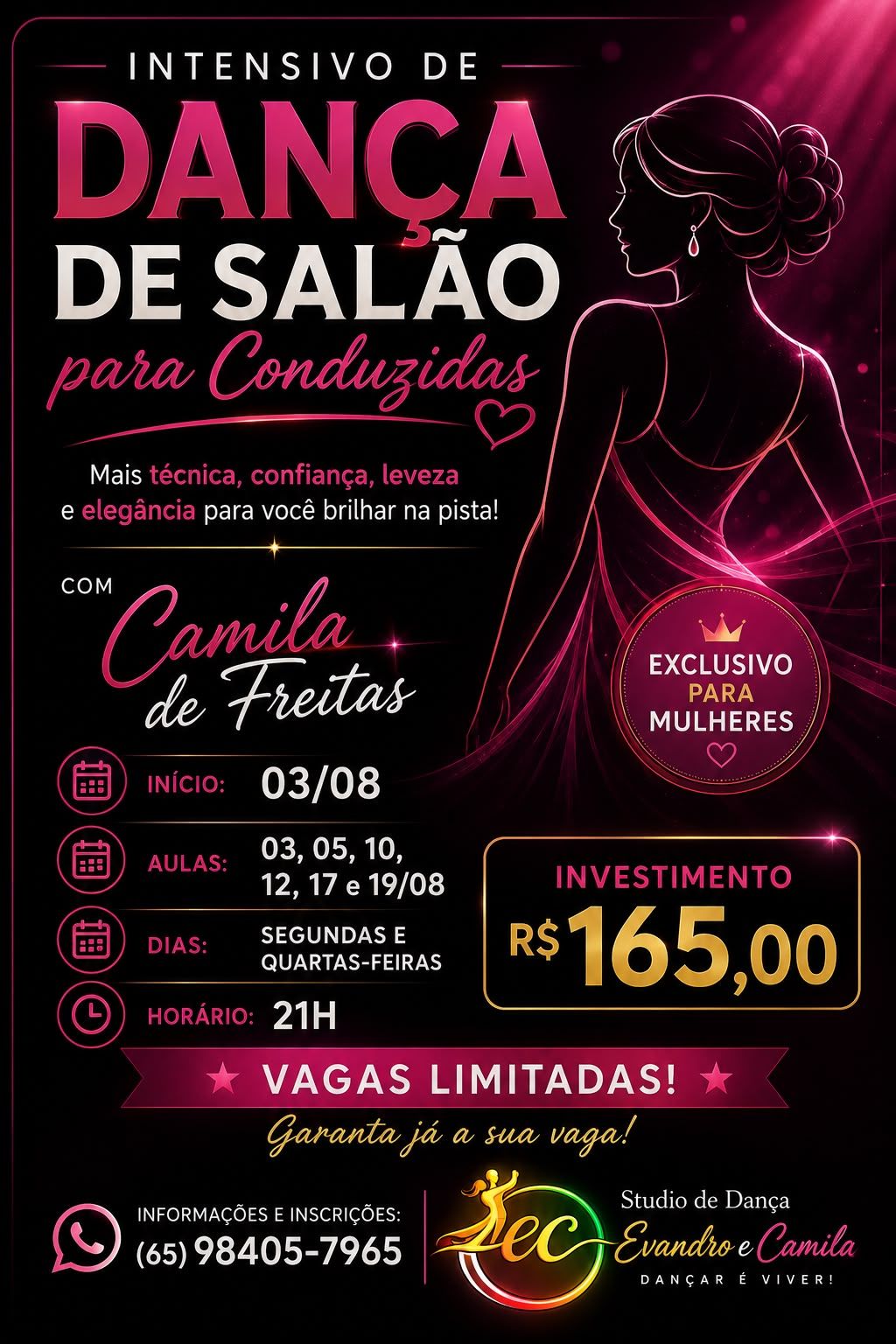 Intensivo de Dança de Salão para Conduzidas
